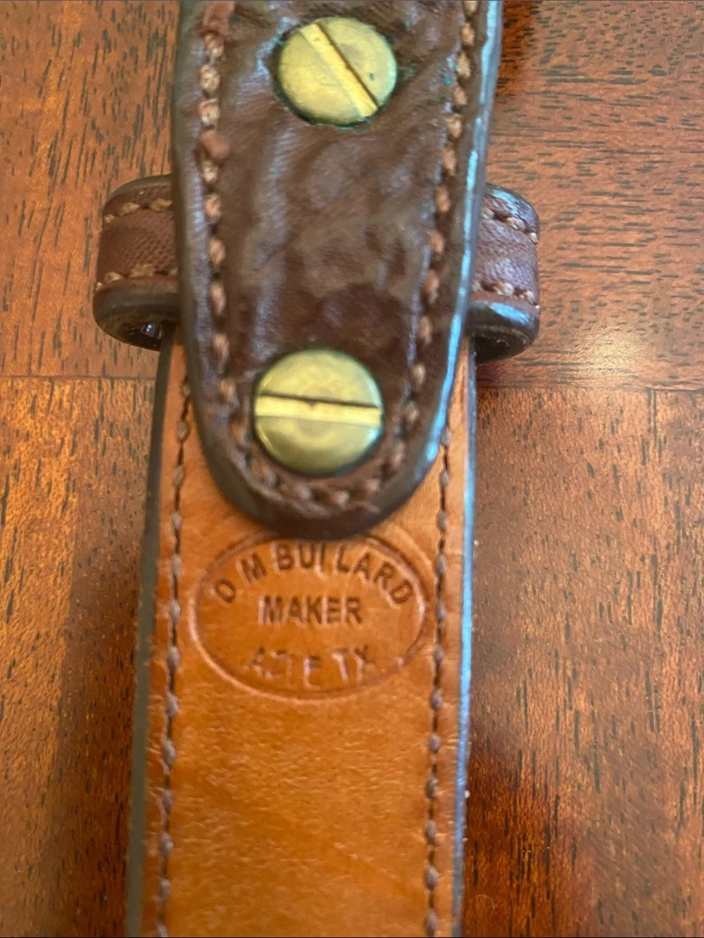 D M Builard Maker Shark Belt Size 42